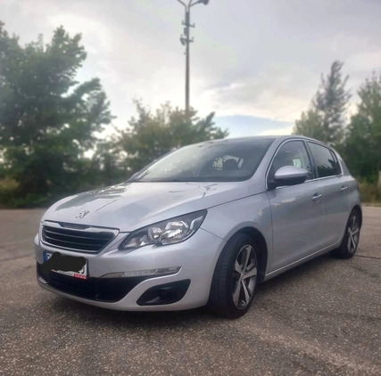 Peugeot 308 cena 27000 przebieg: 162000, rok produkcji 2014 z Gniezno małe 92